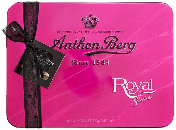 Anthon Berg Royal pralinky v dóze